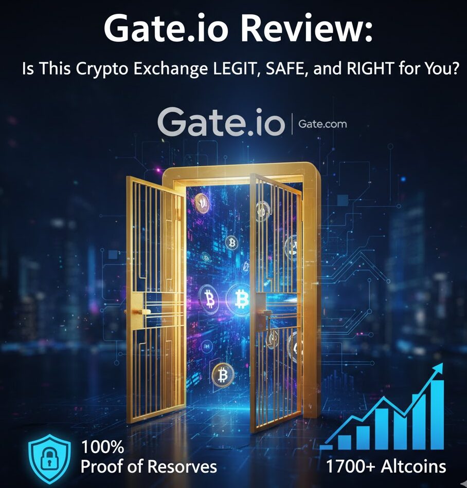 Gate.io Review 2025 - Featured Image